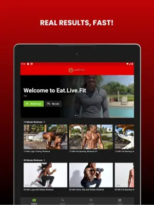 Eat.Live.Fit. android App screenshot 2