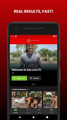 Eat.Live.Fit. android App screenshot 6